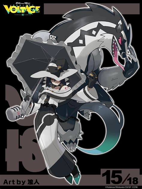 Hatsune Miku Obstagoon And Dark Miku Pokemon And 2 More Drawn By