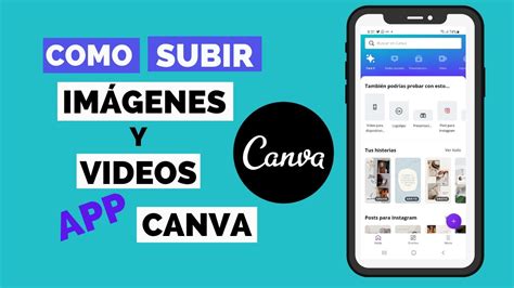 COMO INSERTAR UNA IMAGEN EN CANVA DESDE EL CELULAR YouTube