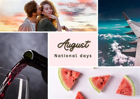 August National Days Agnes Arlette