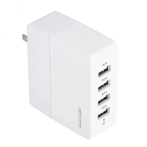 W V A Multi Port Universal Usb Wall Charger With Smart Id