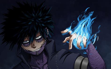 Dabi Darkness Boku No Hero Academia Manga My Hero Academia Blue Fire