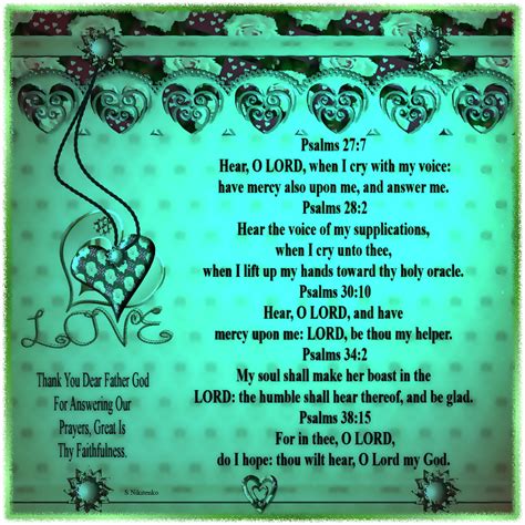 Christian Images In My Treasure Box Prayer Verses Psalms Poster