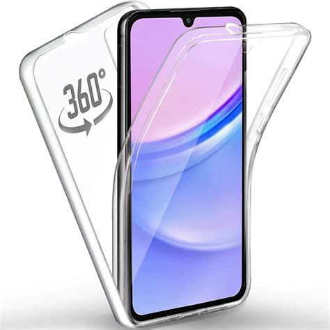 DNSEA Galaxy A15 A15 5G Case 360 Case Front And Back Case Clear