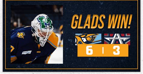 Atlanta Gladiators | RECAP: Glads Win 6-3!