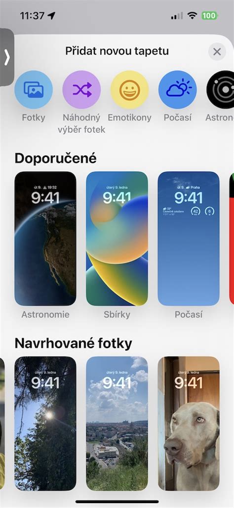 Jak na iPhone nastavit vlastní tapetu LSA Magazine