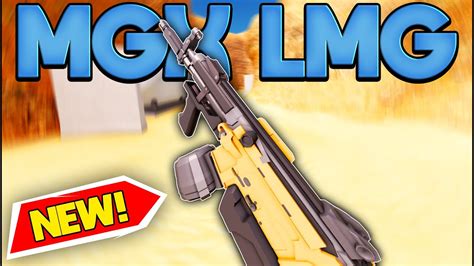 NEW MGX LMG Weapon Showcase Bad Business Roblox YouTube