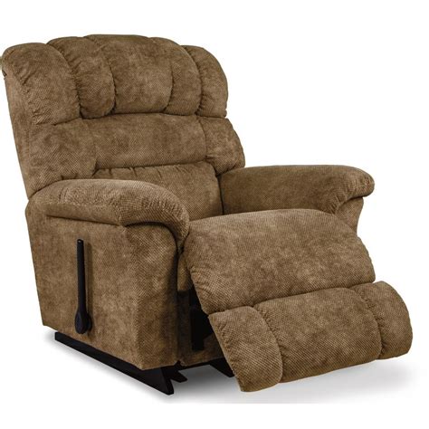 La Z Boy Randell Casual Oversized Big Man Rocker Recliner Conlins Furniture Recliners