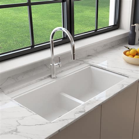 Baveno Lux 34d Hideaway Undermount Granite Sink 34d 1618 507 0126 Bocchi