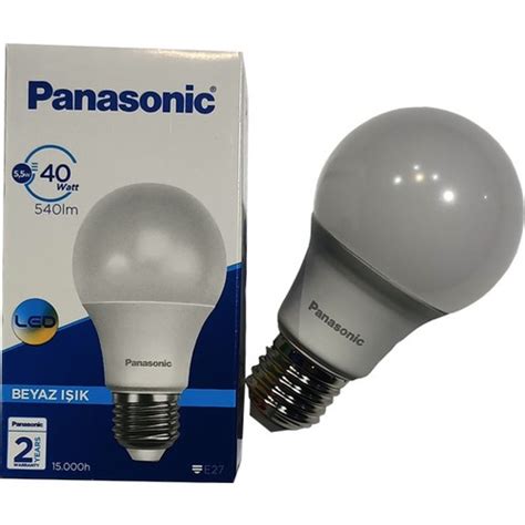 PANASONIC E27 LED LAMBA 5 5W 540LM 6500K