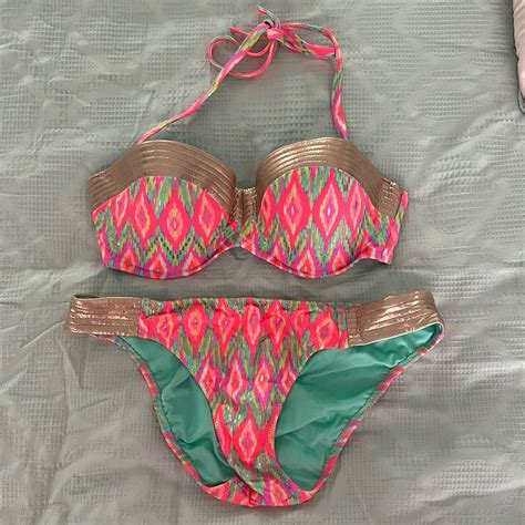 Shade Shore Ikat Geo Bikini Gem