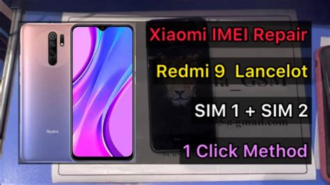 Repair Imel Xiaomi Redmi Lancelot Dual Sim Sim Sim Works