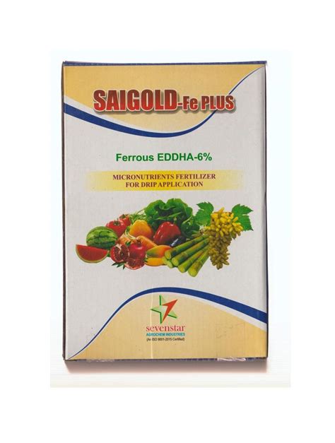 Ferrous Eddha Micronutrient Fertilizer For All Plants And Garden