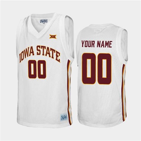 Mens Iowa State Cyclones Custom Nike 2021 Gold Team Logo College