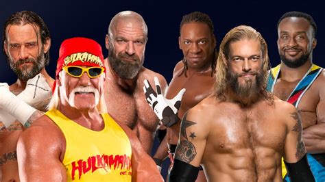 Wwe K Wpl Ws Team Hulk Hogan Triple H Cm Punk Vs Team Edge