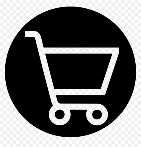 Shopping Cart Icon Png White