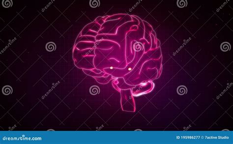 Parts Of The Brain Landing Page Template Tiny Characters At Huge Human