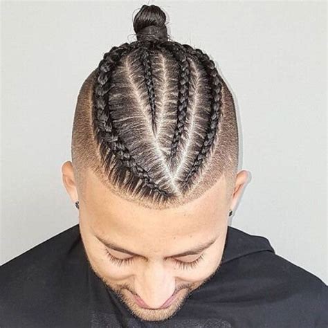 50 Trenzas Para Hombres De Ideas Trenzas Para Hombre Trenzas Pegadas