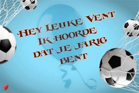 Voetbal Sport Verjaardag Berichten Verjaardag Man Verjaardagswensen