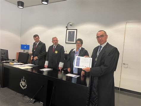 ENTREGA DE DIPLOMAS A LETRADOS DEL TURNO DE OFICIO