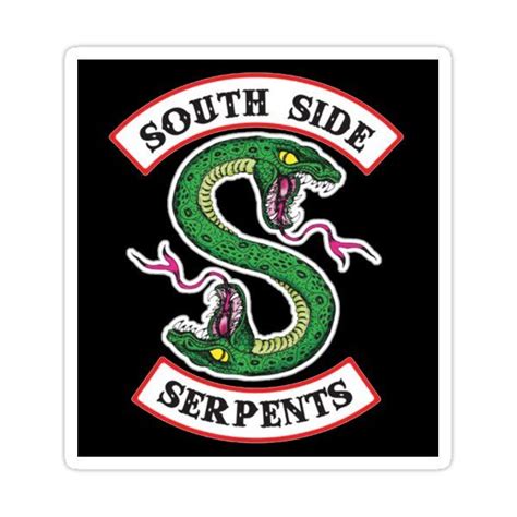 Riverdale Southside Serpents Sticker By Jughead Jones En Fondo