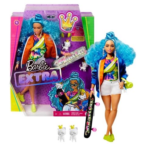 Barbie Extra Moda Lalka Zwierzątko Akcesoria GRN27 Mattel Kolor