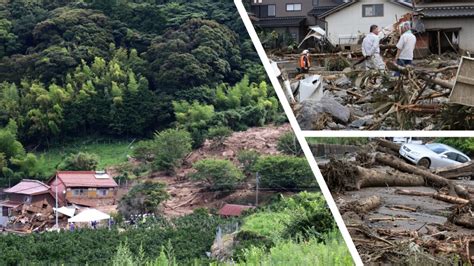 Piogge Torrenziali Esondazioni E Frane Nel Sud Ovest Del Giappone