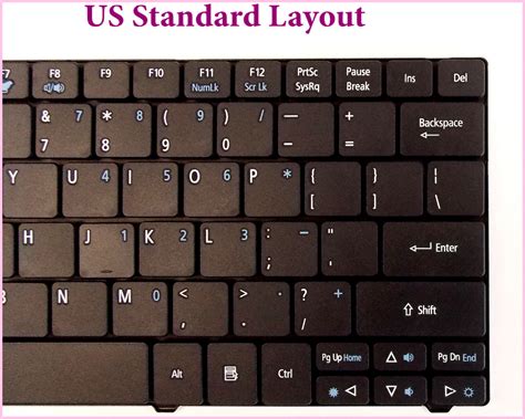 Laptop Keyboard For Acer Aspire One H C K N C K Ao H Bk Us