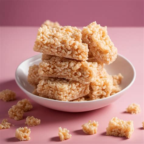 Premium Ai Image Rice Krispies Treats Generative Ai Illustrations