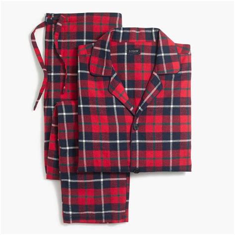 J Crew Flannel Pajama Set Flannel Pajama Sets Mens Sleepwear