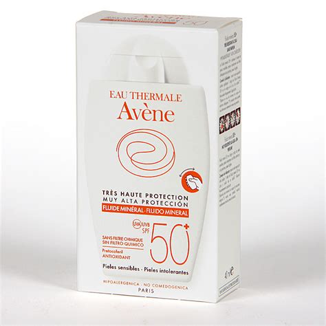 Avene Solar Fluido Mineral Spf Ml Farmacia Jim Nez