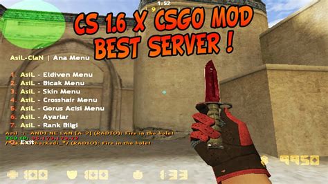 New Server Gloves Menu Online Cs 16 Csgo Mod Tr Server 2021