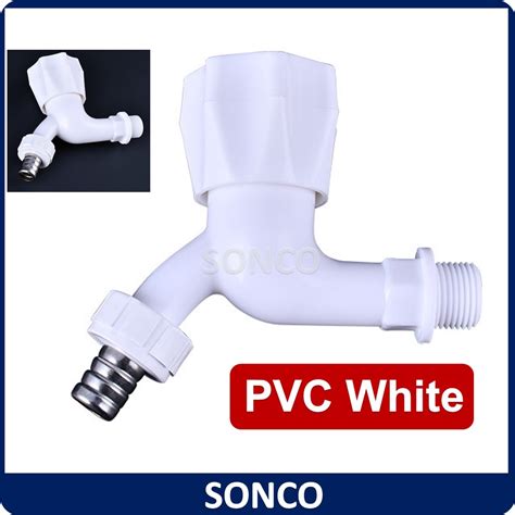 Pvc Bib Water Tap Kitchen Bathroom Sink Faucet Kepala Paip