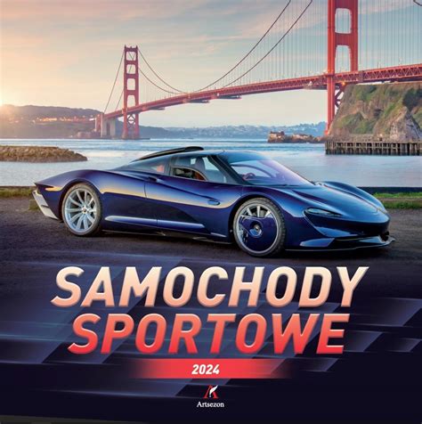 KALENDARZ ŚCIENNY 2024 33X33 SAMOCHODY SPORTOWE 13916710074 Sklepy