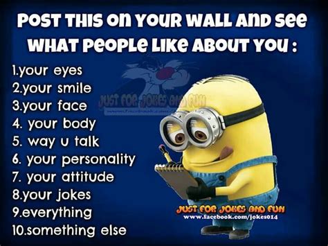 Pin By Melissa Wilson On Dominion Jokes Minion Quotes Jokes Memes