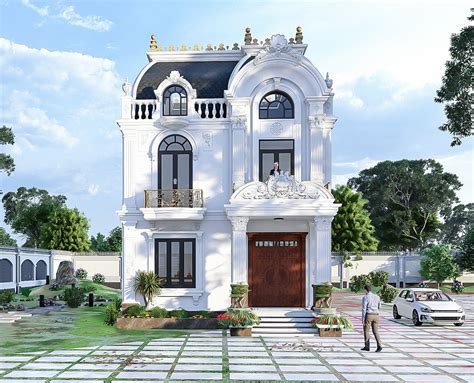 BiỆt ThỰ 2 TẦng TÂn CỔ ĐiỂn