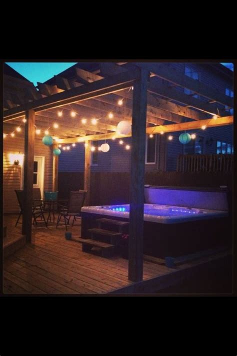 hot tub gazebo lighting ideas - Ciera Knudsen