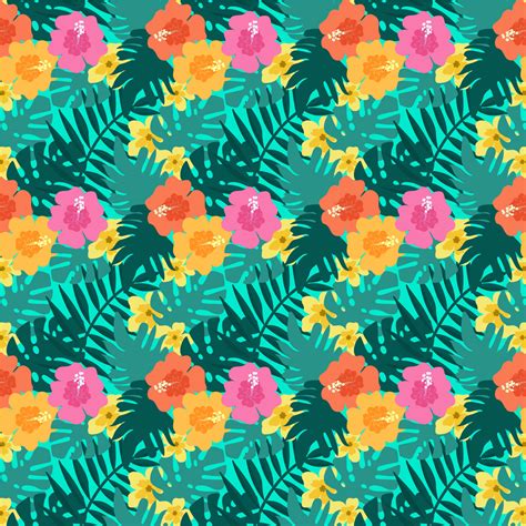 tropical pattern  vector art   downloads
