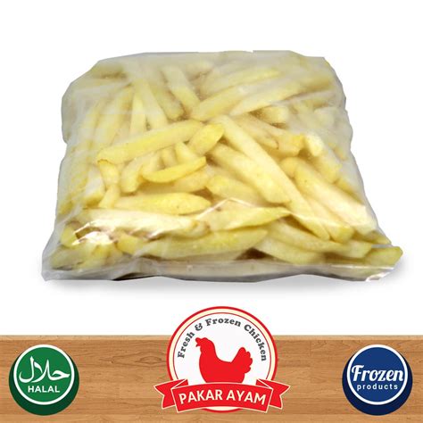 Kentang Goreng Beku Shoestring Avico Kemasan 1kg Repack French Fries