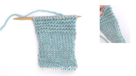 How To Knit Edge Stitches In Garter Stitch Youtube