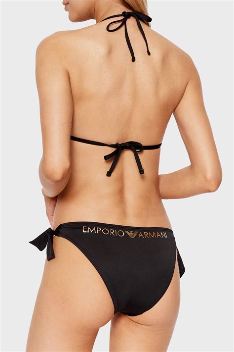 Emporio Armani Logolu Bayan Bikini Altı S 262424 2R300 00020 SİYAH