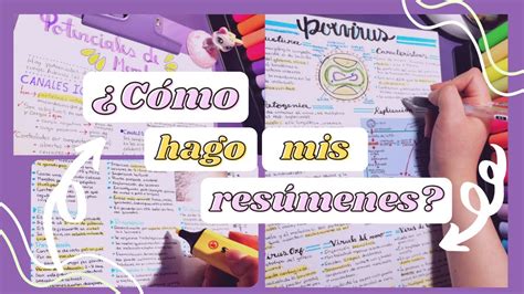 CÓMO HACER RESÚMENES EN MEDICINA PASO A PASO TIPS YouTube