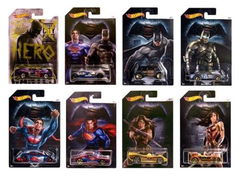 Hot Wheels Batman V Superman Basic Car Asst Harrys Department Store