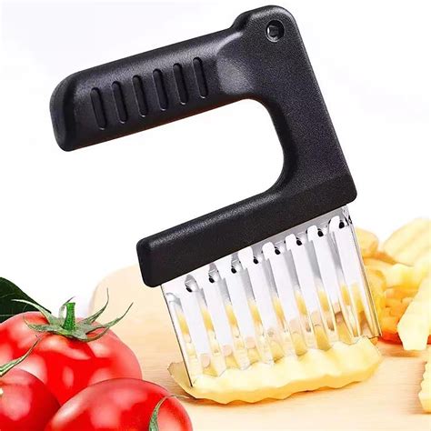 Rkwlnn Potato Mashers Ricers Clearance Crinkle Cutter Knife Potatoes