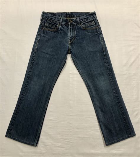 Levis 527 Bootcut Blue Jeans Limited Edition Mens 30x… Gem