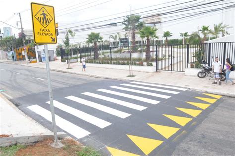 Salgado Filho Recebe Faixa Elevada De Pedestres Guarulhos Em Rede