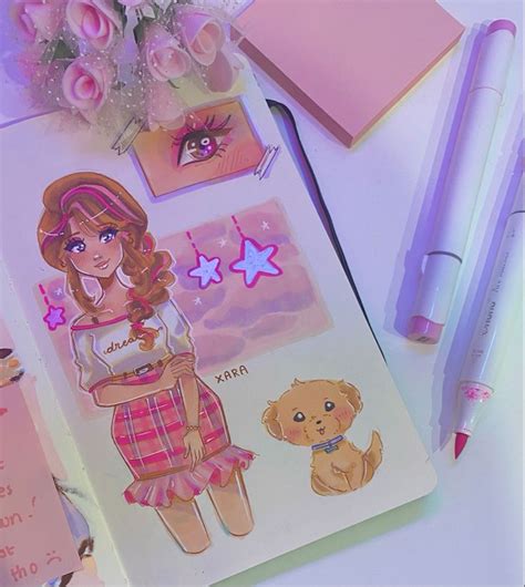 Aesthetic Sketchbook Page By Sparkle Drawz In 2023 Cute Doodle