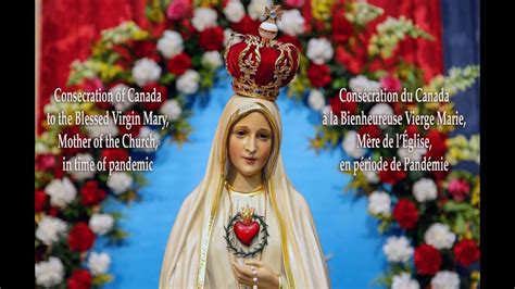 Consecration To The Blessed Virgin Mary Mother Of The Church Heralds Of The Gospel Youtube