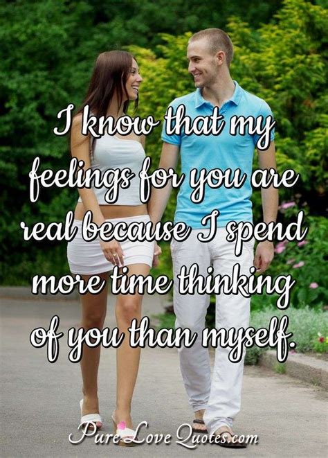 I'm addicted to the way I feel when I think of you. | PureLoveQuotes