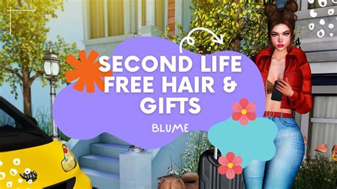 Second Life Free Hair Gifts Youtube