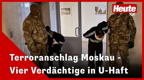 Angriff Auf Konzertsaal Bei Moskau Vier Verd Chtige In U Haft Youtube